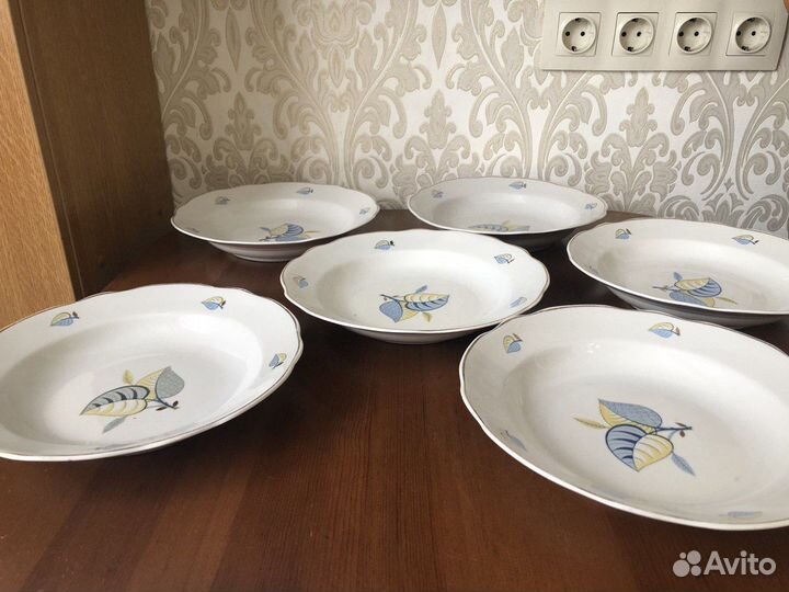 Тарелки дулево 1963 год СССР