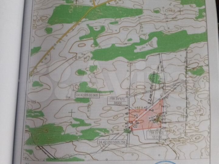 Участок 1900 га (СНТ, ДНП)