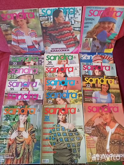 Журналы по вязанию спицами и крючком и книги