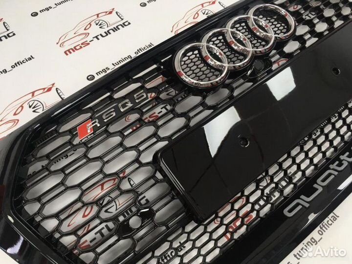 Решётка на Audi Q5 16-н.в. RSQ5 Стиль 1