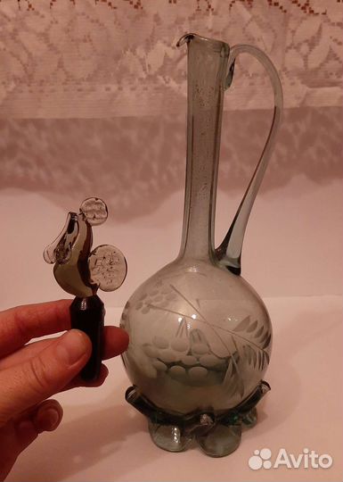 Набор: Лафитник и две рюмки