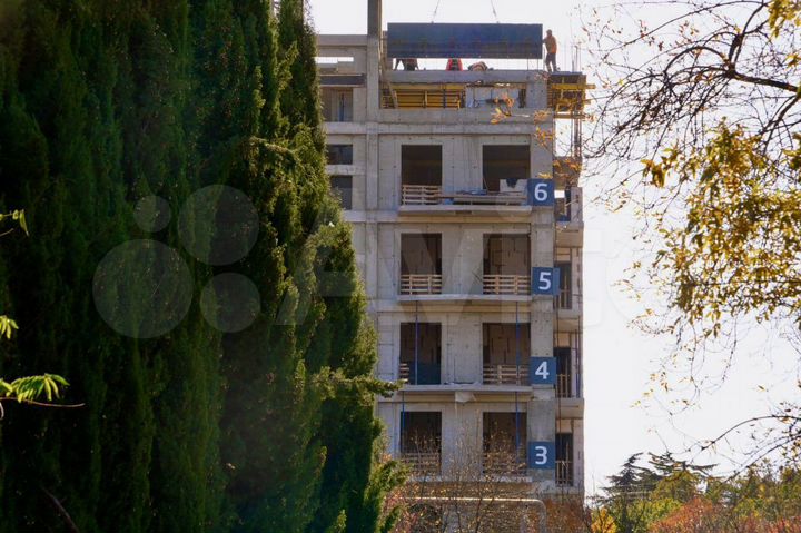 1-к. апартаменты, 50,7 м², 4/8 эт.