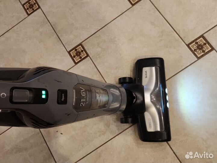 Вертикальный пылесос tefal dual force