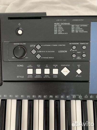 Синтезатор yamaha psr e333