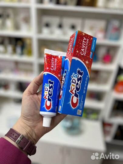 Детская Зубная паста Crest оригинал