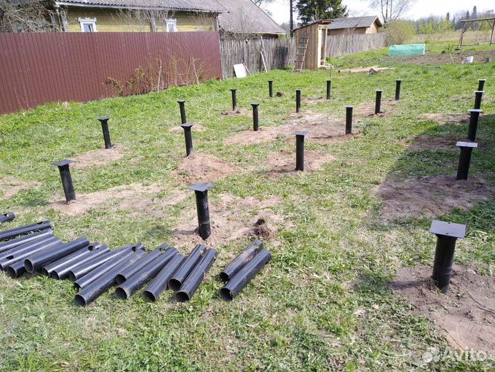 Винтовые сваи. Фундамент под ключ