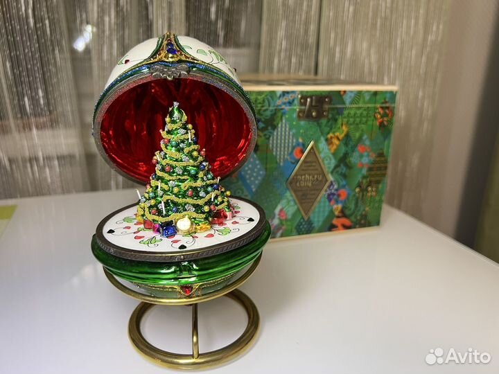 Komozja яйцо Фаберже Сочи 2014 стразы Swarovski