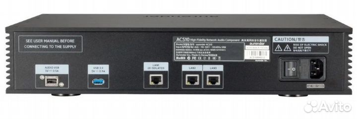 Aurender acs10 16tb black