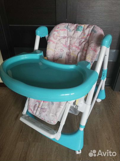 Стульчик для кормления happy baby kevin