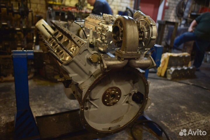 Двигатель 238 ак-1 (бу) без мом со шкивом Гомсе