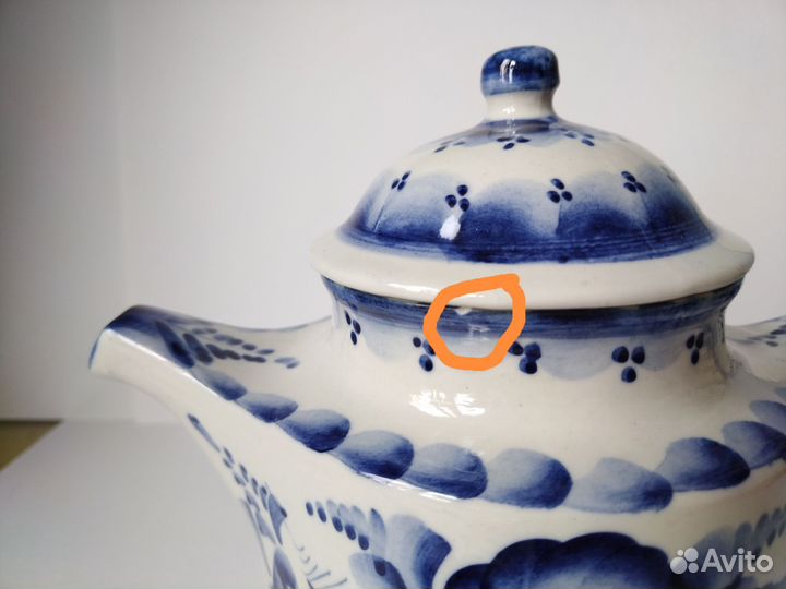 Чайник фарфоровый СССР