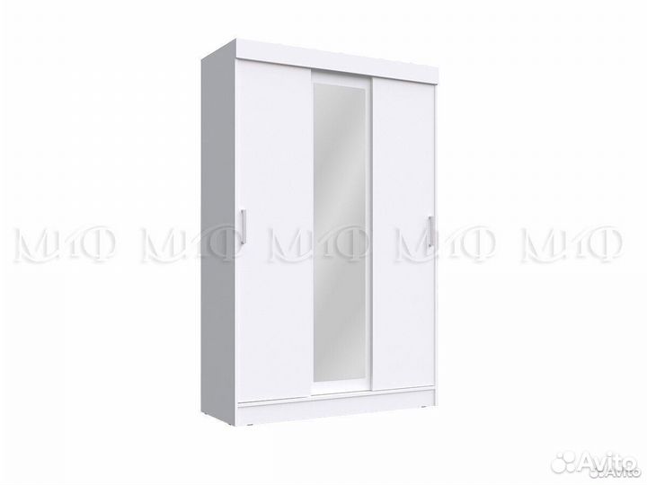 Шкаф купе Бася белый