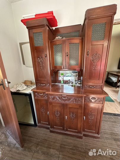 Буфет старинный деревянный