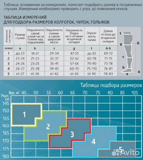 JW-214 Чулки B.Well антиэмболические 1 кк