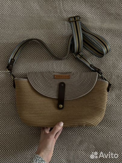 Сумка плетеная