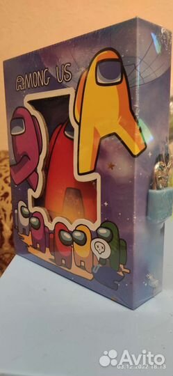 Блокнот детский в коробке с замочком