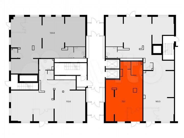 Продам помещение свободного назначения, 73.1 м²