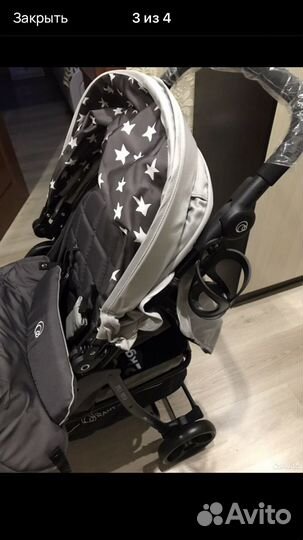 Прогулочная коляска новая