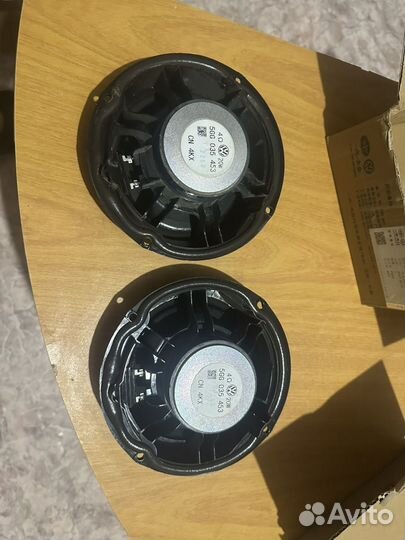 Динамики volkswagen