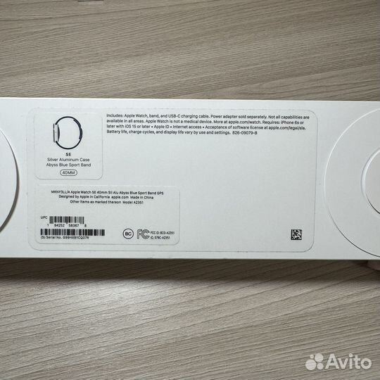 Часы apple watch se 40mm