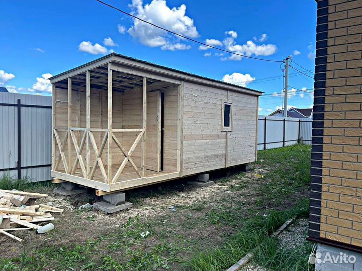 Бытовка Хозблок Блок-контейнер