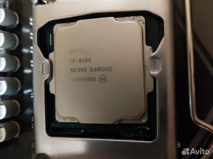 Процессор i3-8100 4 ядра 4 потока