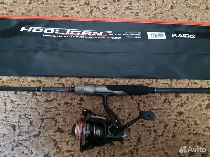 Спиннинг Кайда + Риоби