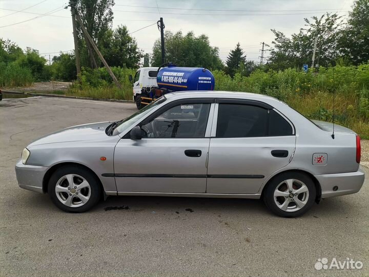 Hyundai Accent 1.5 МТ, 2004, 217 300 км
