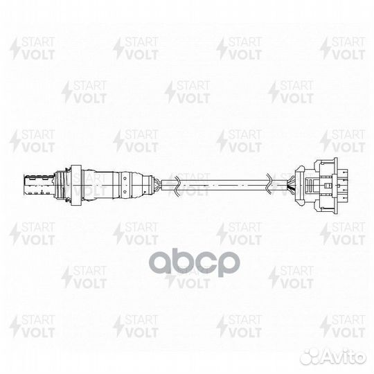 Датчик кисл. для а/м Opel Astra H (04) 1.8i по