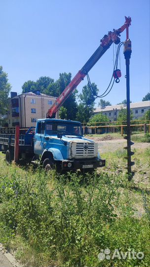 Услуги ям бура.Автовышки