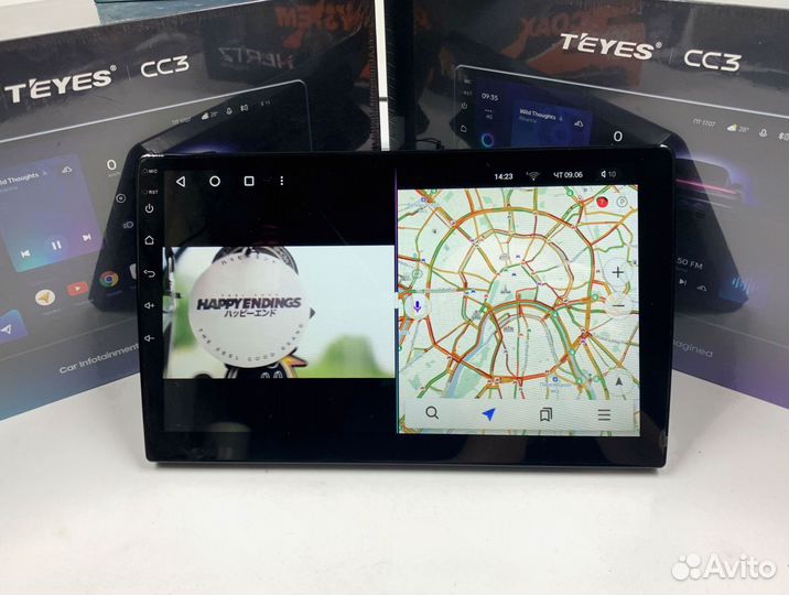 Магнитола Teyes CC3 4/64 для Рено Сандеро