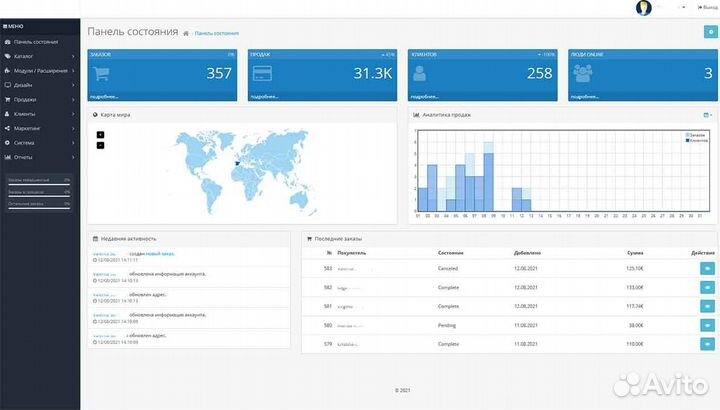 Программист Opencart