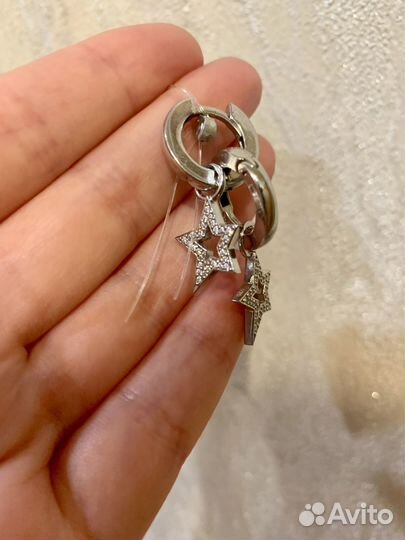 Серьги серебро