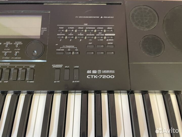 Синтезатор casio ctx7200