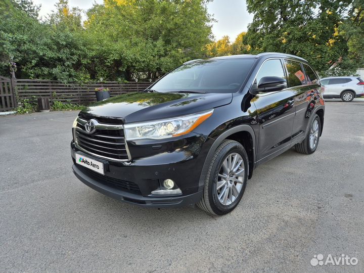 Toyota Highlander 3.5 AT, 2014, 167 000 км