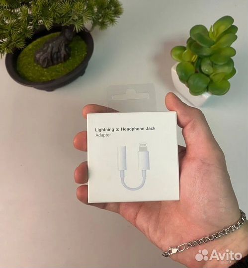 Переходник Lightning 3.5 jack для apple