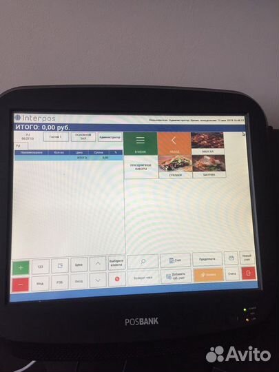 Кипер iiko interpos r-keeper сенсорный моноблок