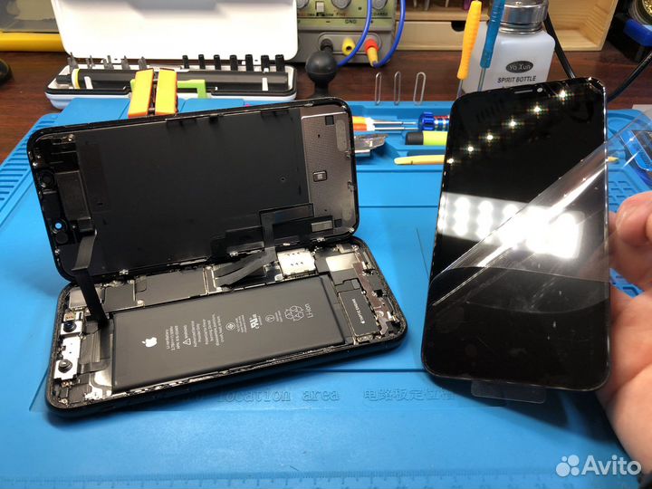 Замена дисплея стекла iPhone X/XS/11/XR/12/13/14