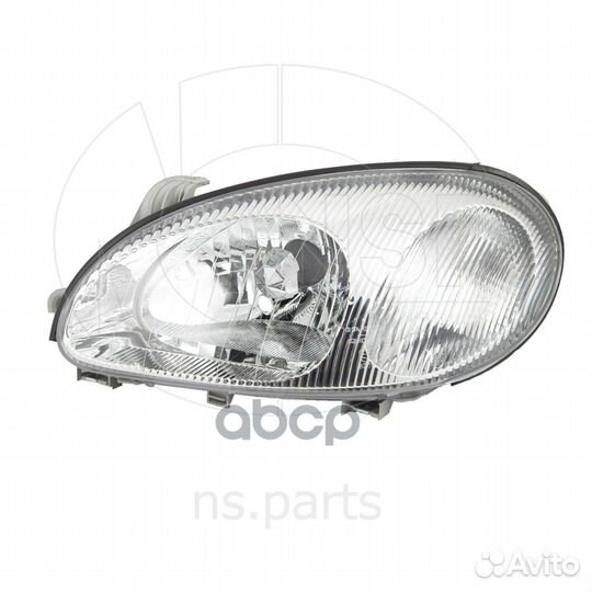 Фара левая chevrolet Lanos (под корректор) NSP0