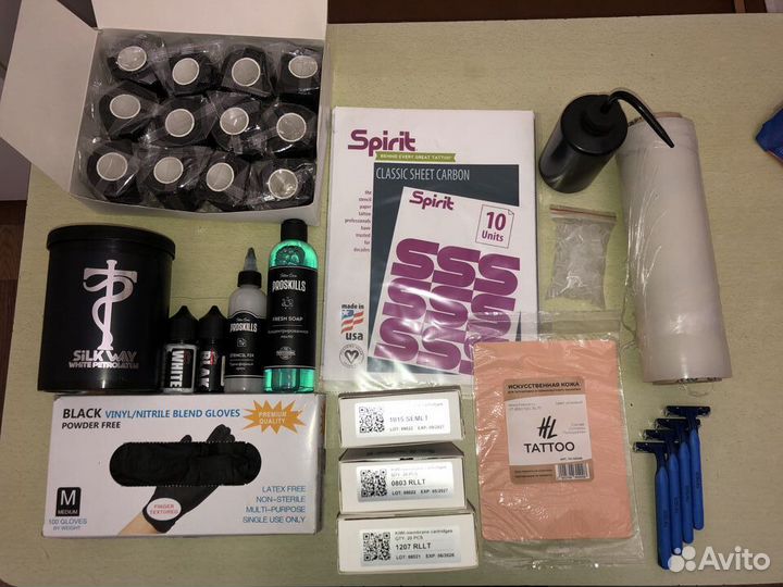 Тату комплект (продажа по отдельности)