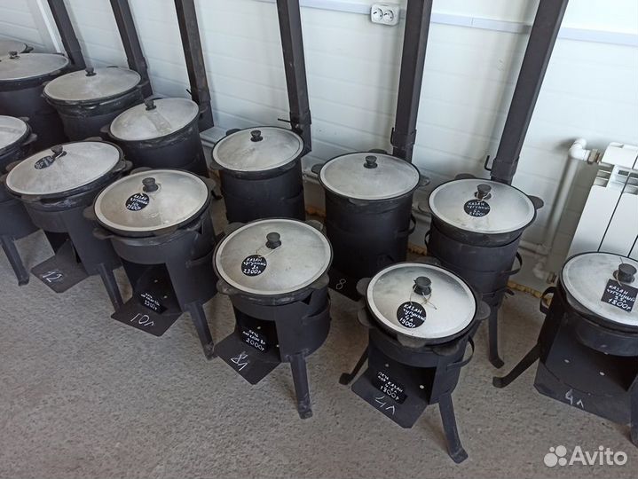 Казаны чугунные (Узбекистан)