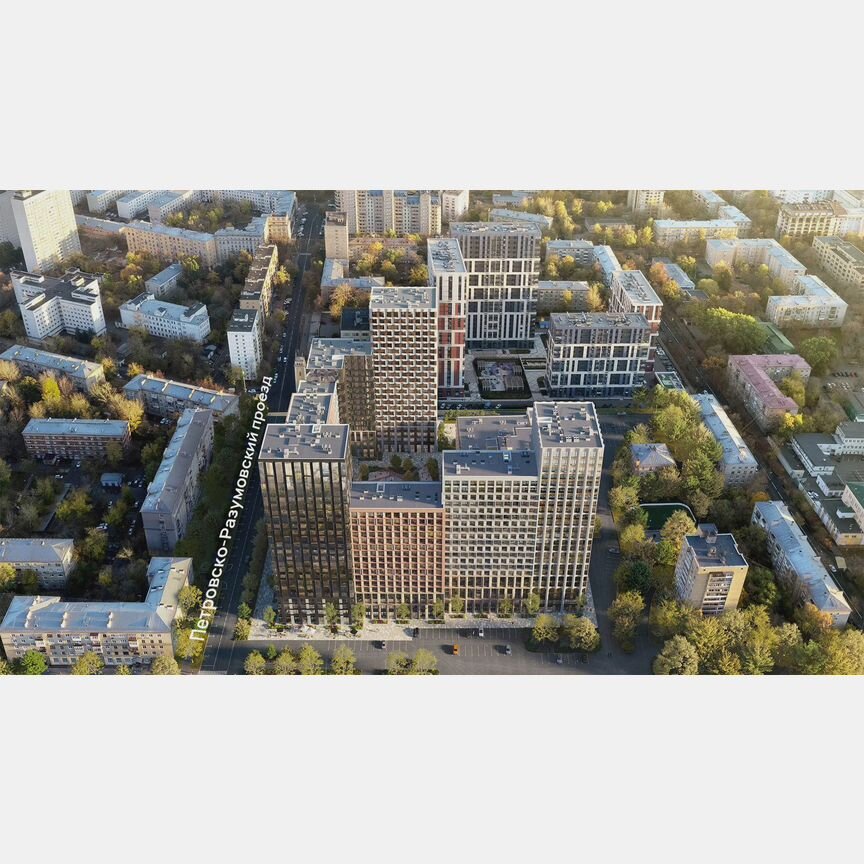 2-к. квартира, 67,3 м², 2/21 эт.