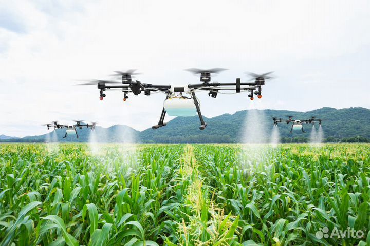 Обработка полей Агро-Дронами