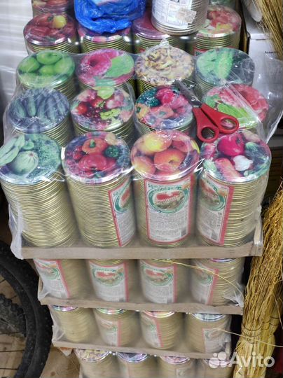 Стеклянные банки новые от 0.25л до 3л