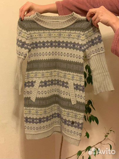 Платье теплое