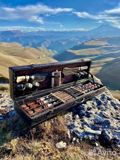 Набор шампуров элитный (большой)