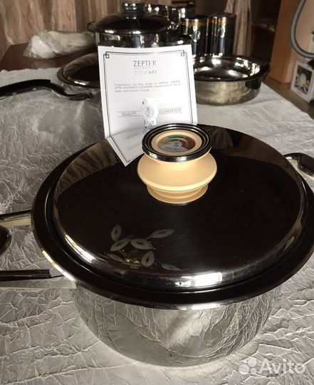 Zepter посуда. Wok сковорода. Кострюли. Креманки