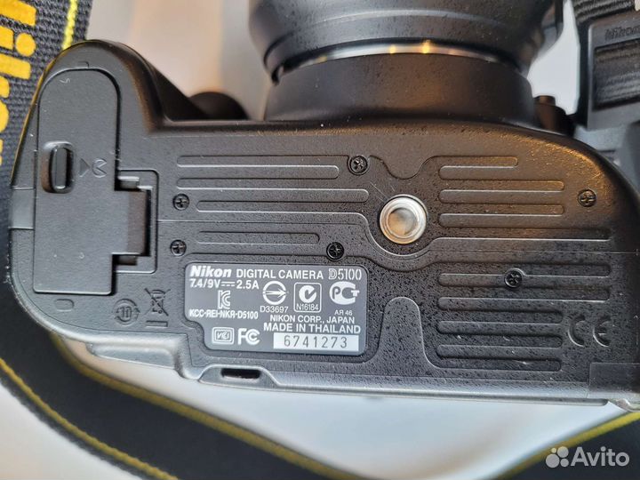 Зеркальный фотоаппарат Nikon d5100 в комплекте