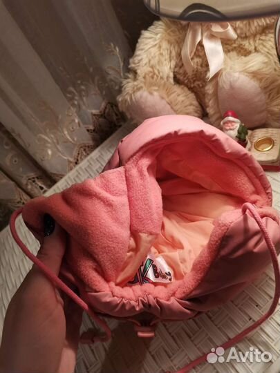 Шапочки детский зима натуральный мех