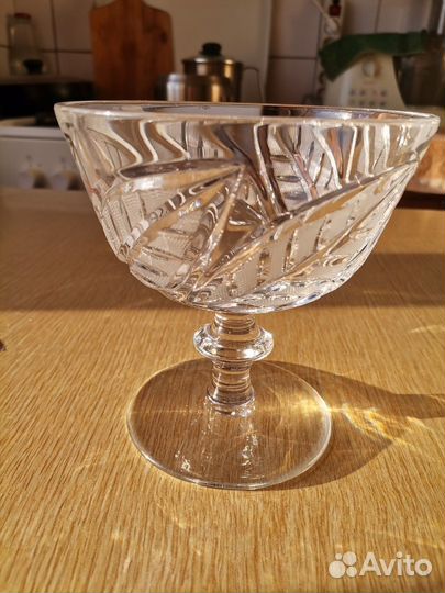 Хрусталь СССР, салатники, вазы, всё новое
